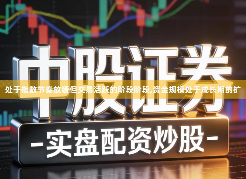 处于指数节奏放缓但交易活跃的阶段阶段,资金规模处于成长期的扩