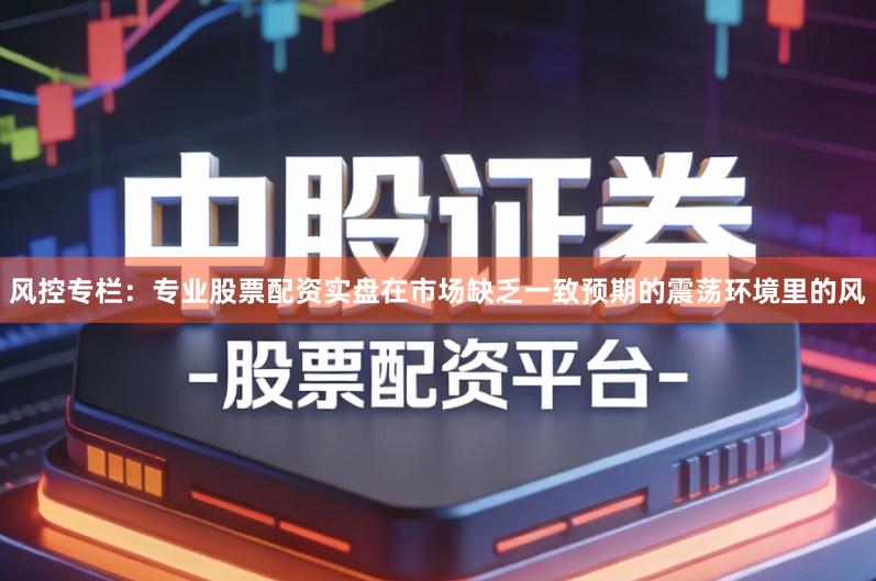 风控专栏：专业股票配资实盘在市场缺乏一致预期的震荡环境里的风