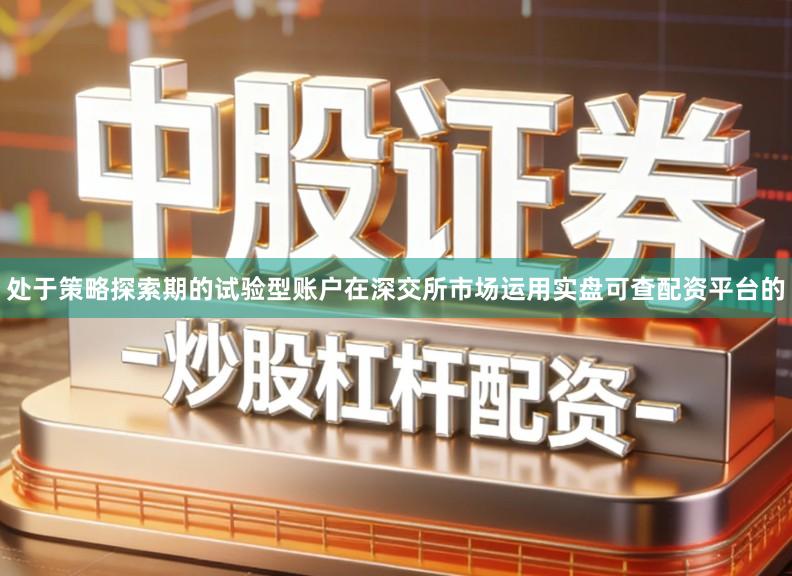 处于策略探索期的试验型账户在深交所市场运用实盘可查配资平台的