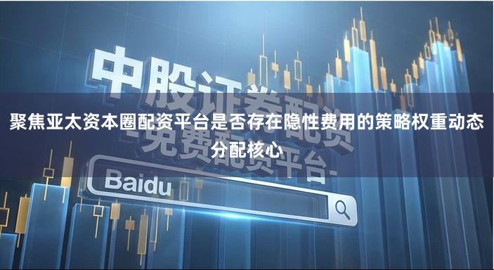 聚焦亚太资本圈配资平台是否存在隐性费用的策略权重动态分配核心